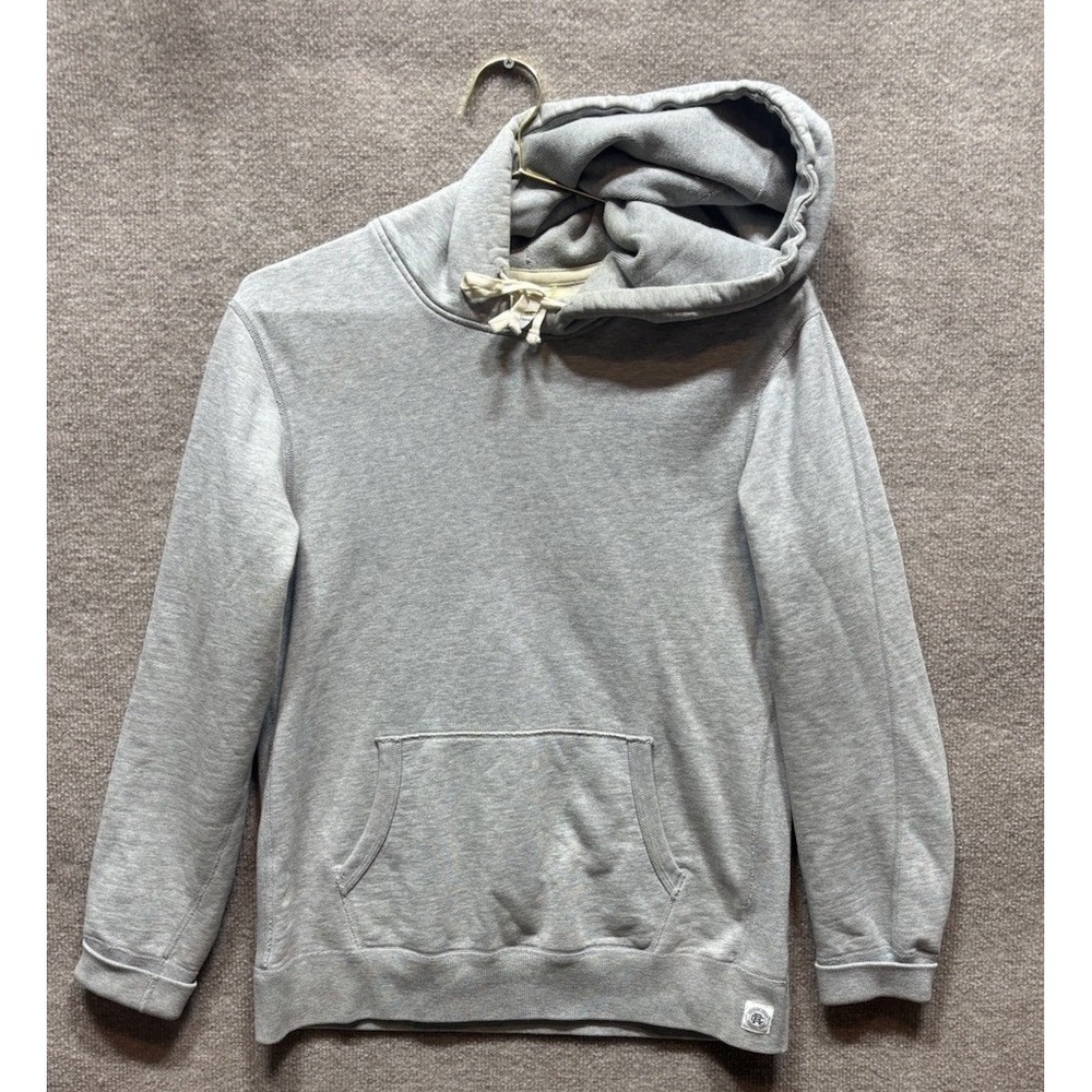 Reigning Champ Hoodie Mens Medium Gray Full Zip Athleisure Mid Weight Sportswear